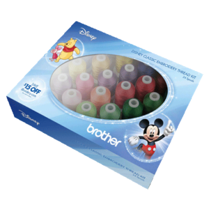 Brother | Disney Classic Embroidery Thread Kit (ETPDISCL24)