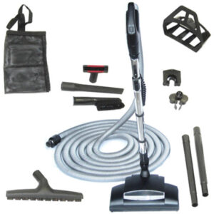 Deluxe German Miele Style Central Vac 35 ft Hose Tool Kit