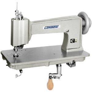 Consew | 104-1T Manual Embroidery and Quilting Chainstitch Sewing Machine With Table/motor