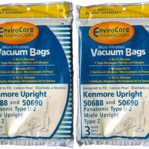 Kenmore | Envirocare 6 bags 50688 50690 Type U