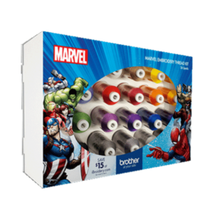 Brother | Marvel Embroidery Thread Set