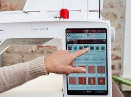 Viking Husqvarna Designer Ruby 90 Demo Sewing and Embroidery Machine